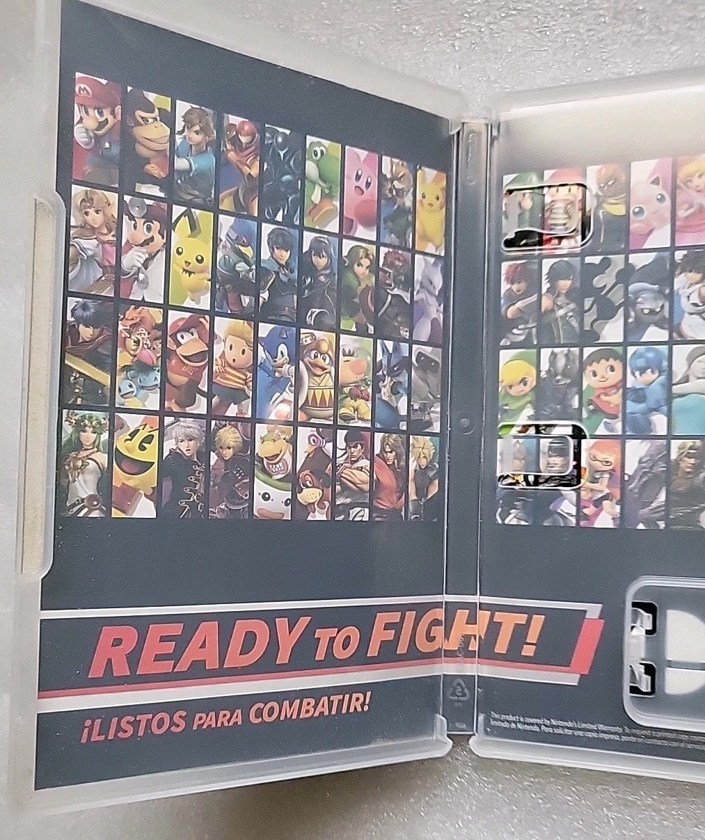 Authentic Replacement Case Box *Case Only* for Super Smash Bros Ultimate