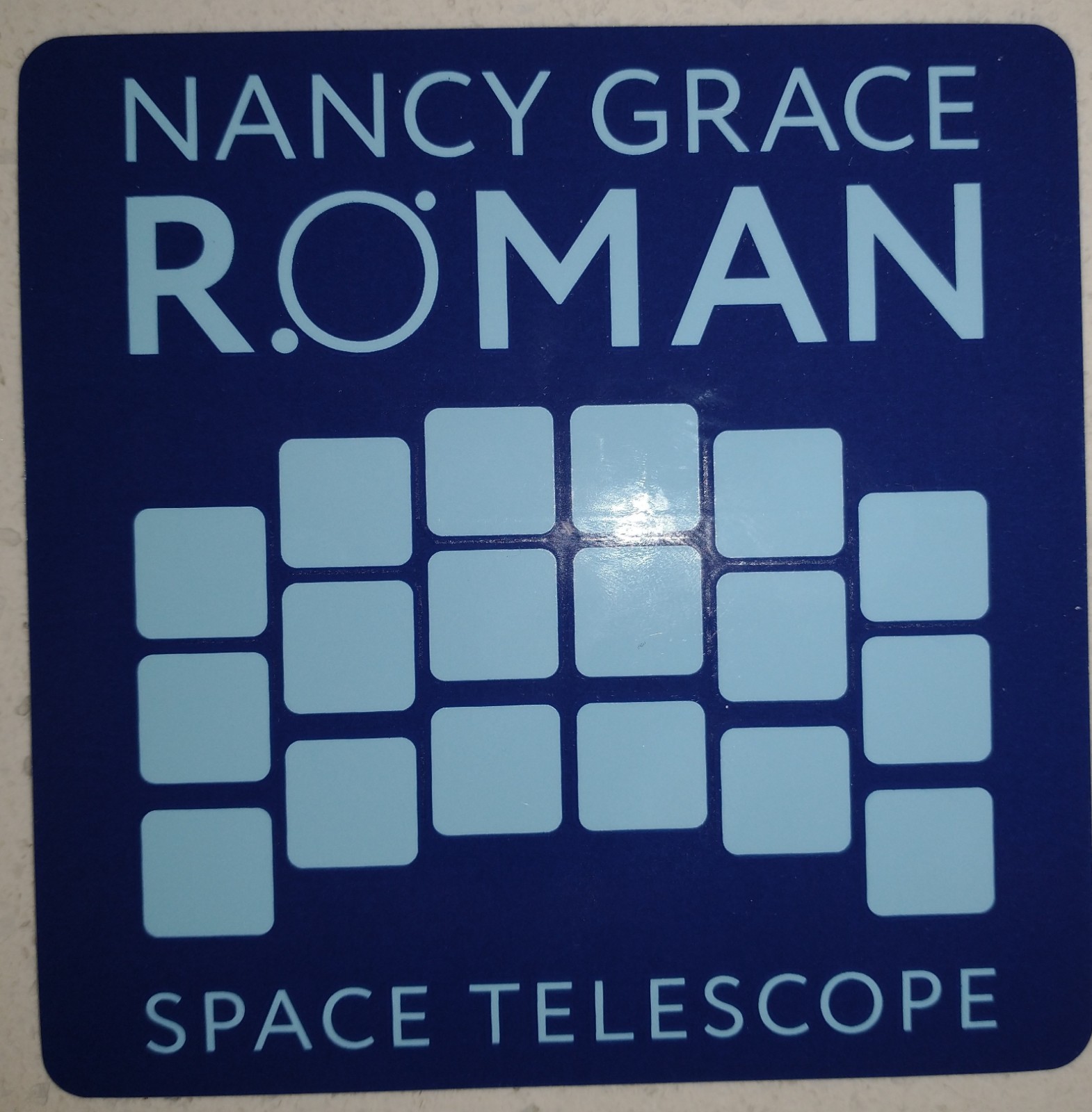 NASA Nancy Grace ROMAN Space Telescope Sticker - (Roman Space Telescope)