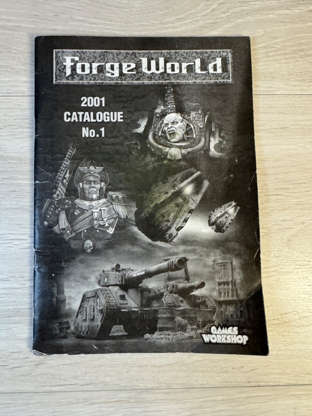 Forge World 2001 Catalogue No. 1 Warhammer 40K Resin Vehicles, Terrain, Upgrades