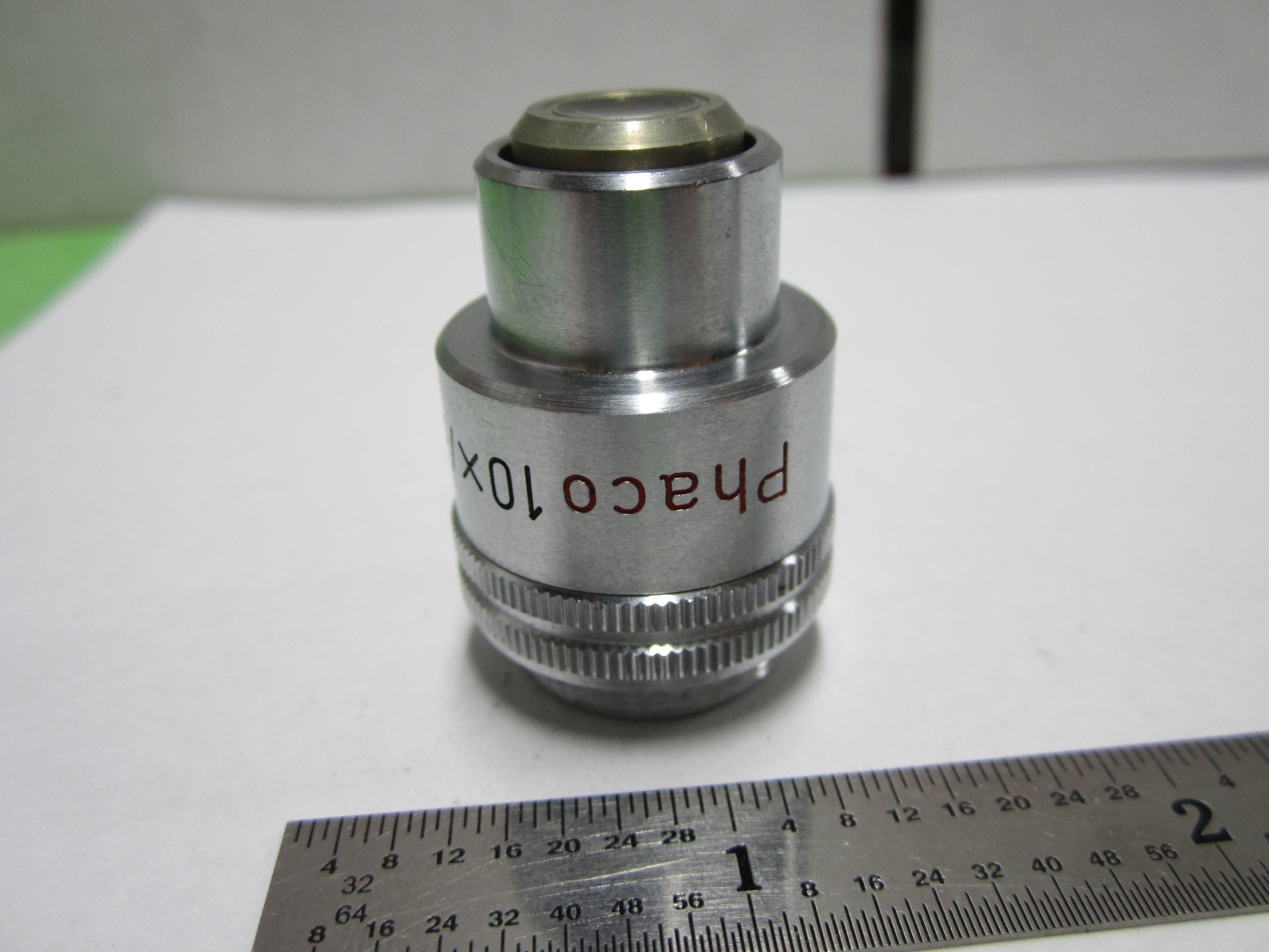 MICROSCOPE PART OBJECTIVE PHACO 10X LEITZ WETZLAR GERMANY OPTICS  BIN#F1-15