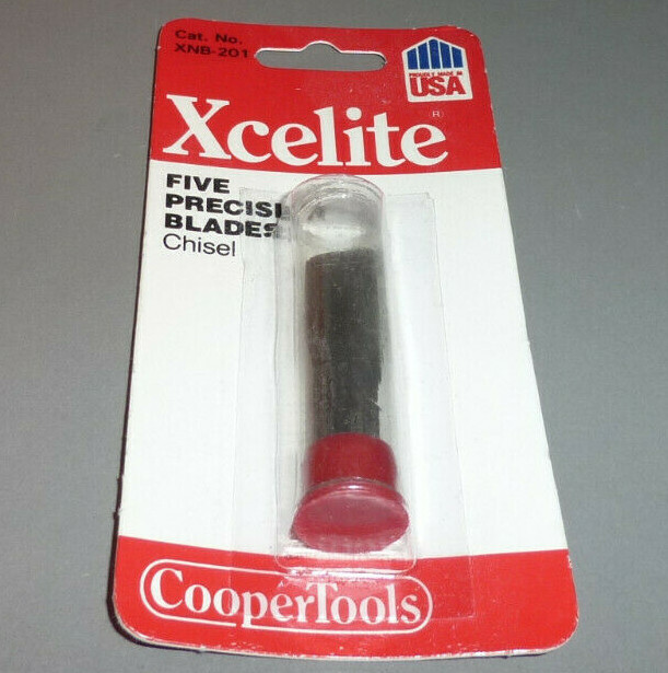 Xcelite Precision Chisel Blades 5-Pack XNB-201