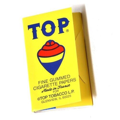 12 X TOP CIGARETTE ROLLING PAPER 100 LEAVES PER BOOKLET 12 PACK BUNDLE