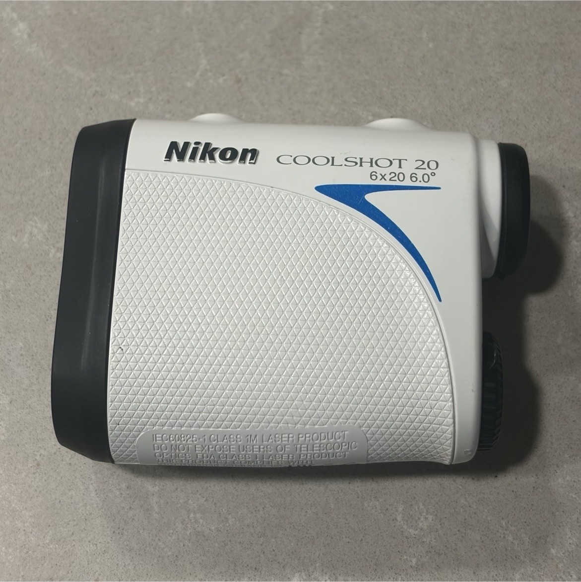 Nikon COOLSHOT 20 Laser Golf Rangefinder 6x20 6x Magnification with Case