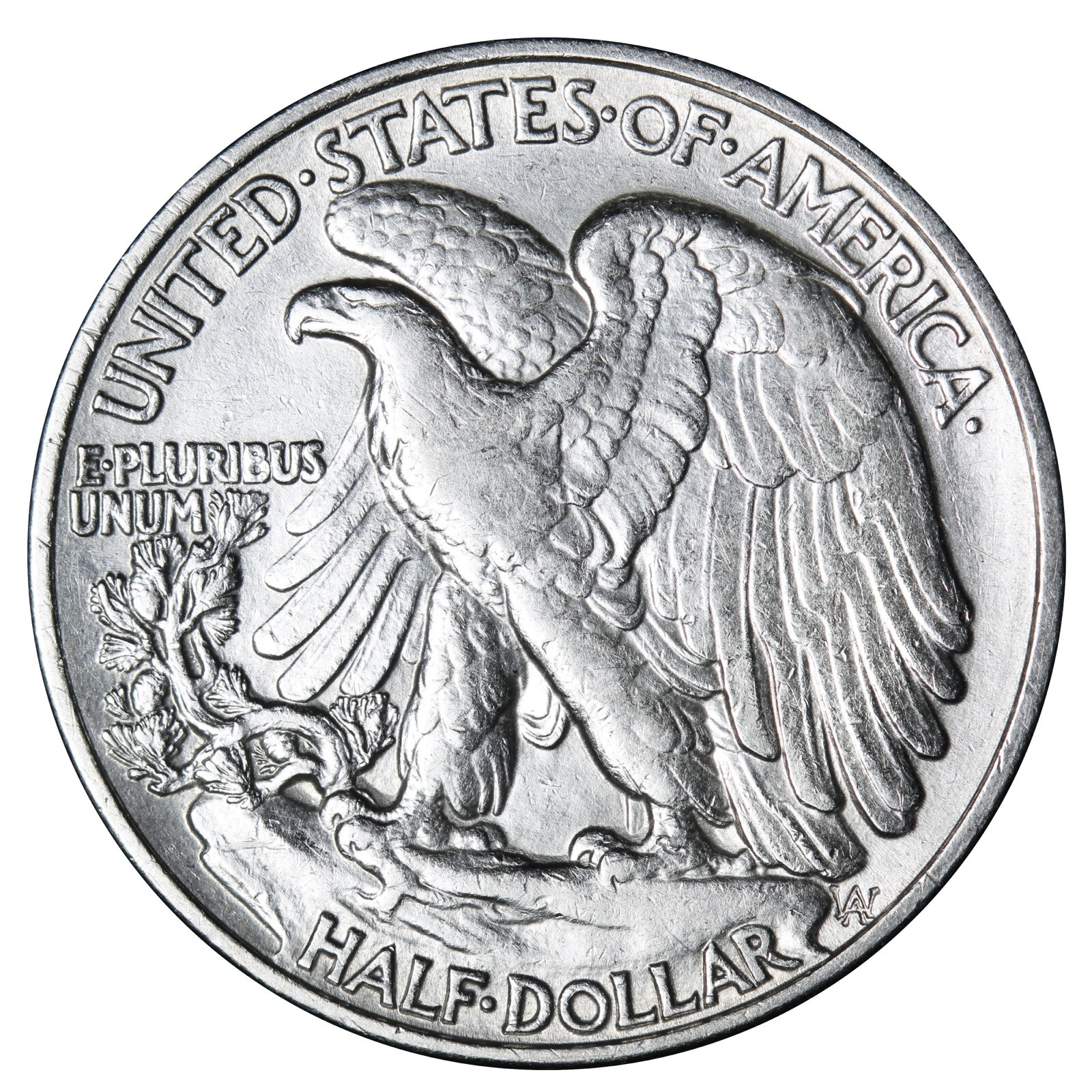 1946 Walking Liberty Half Dollar In AU Condition