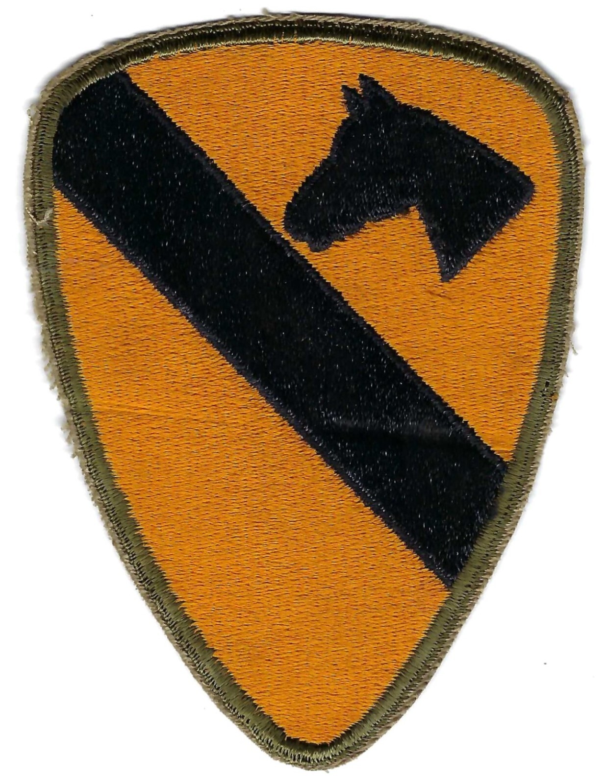 ORIGINAL WW II 1st CALVARY DIVISION PATCH patch