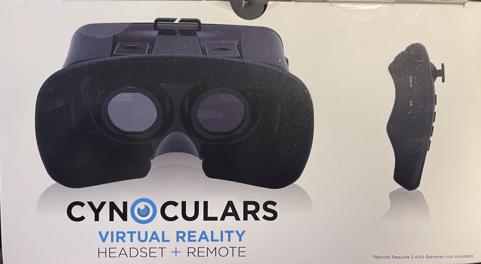 Cynoculars Virtual Reality Headset and Remote 3D Experience Device NEW IN BOX