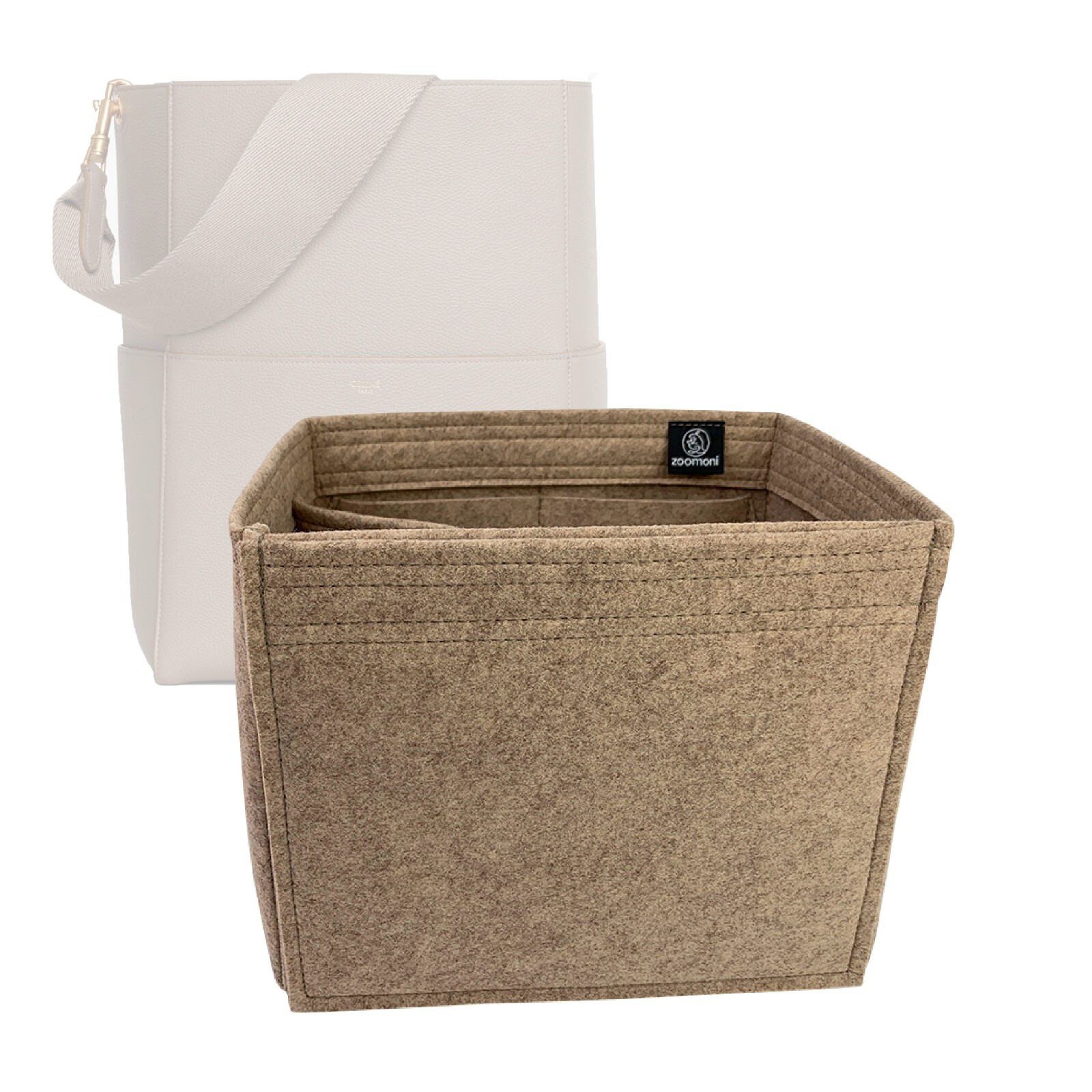 Bag Organizer for Celine Sangle (Medium/Large) Bucket [Zoomoni/20 Color Options]