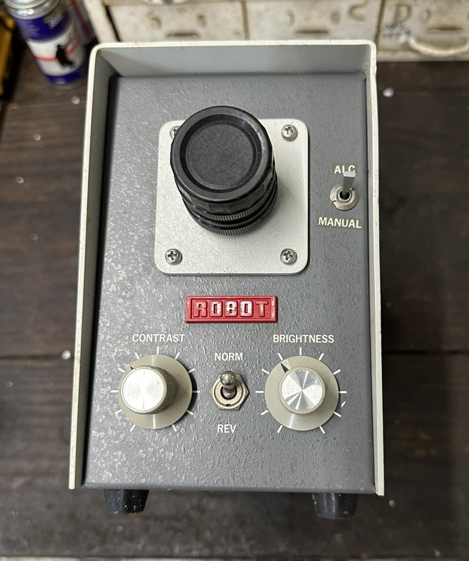 RARE Robot Research Inc 80A SSTV Slow Scan Television Camera UNTESTED READ