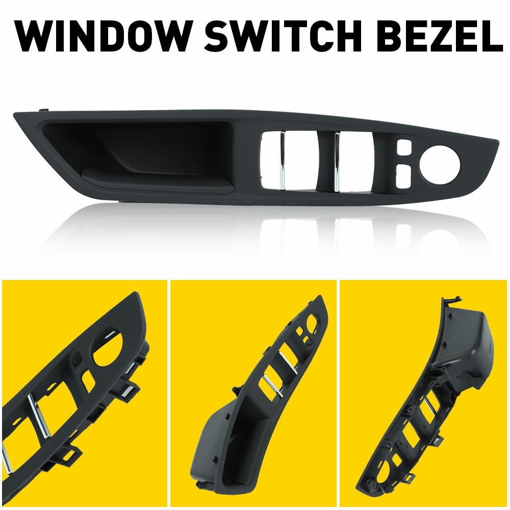Door Switch Panel Handle Pull Inner Trim Front Left Fit 10-17 BMW 5 Series F10