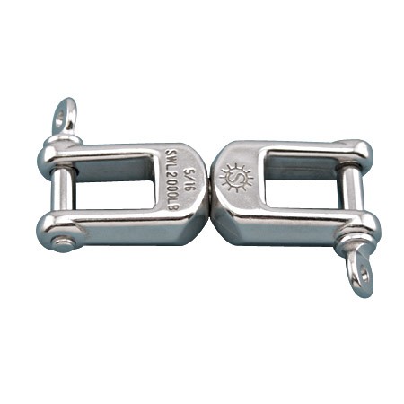 HEAVY DUTY JAW & JAW SWIVEL 316 STAINLESS STEEL 1/4" (S0156-HD07)