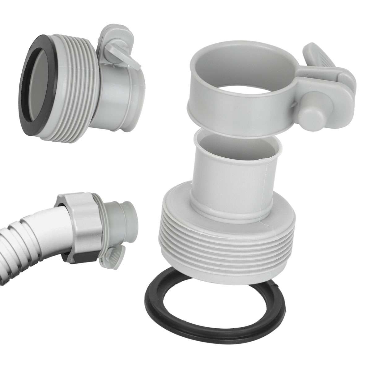 1/2/4PCS For Intex Replacement Hose Adapter Pool Filter Pump Conversion Fitting