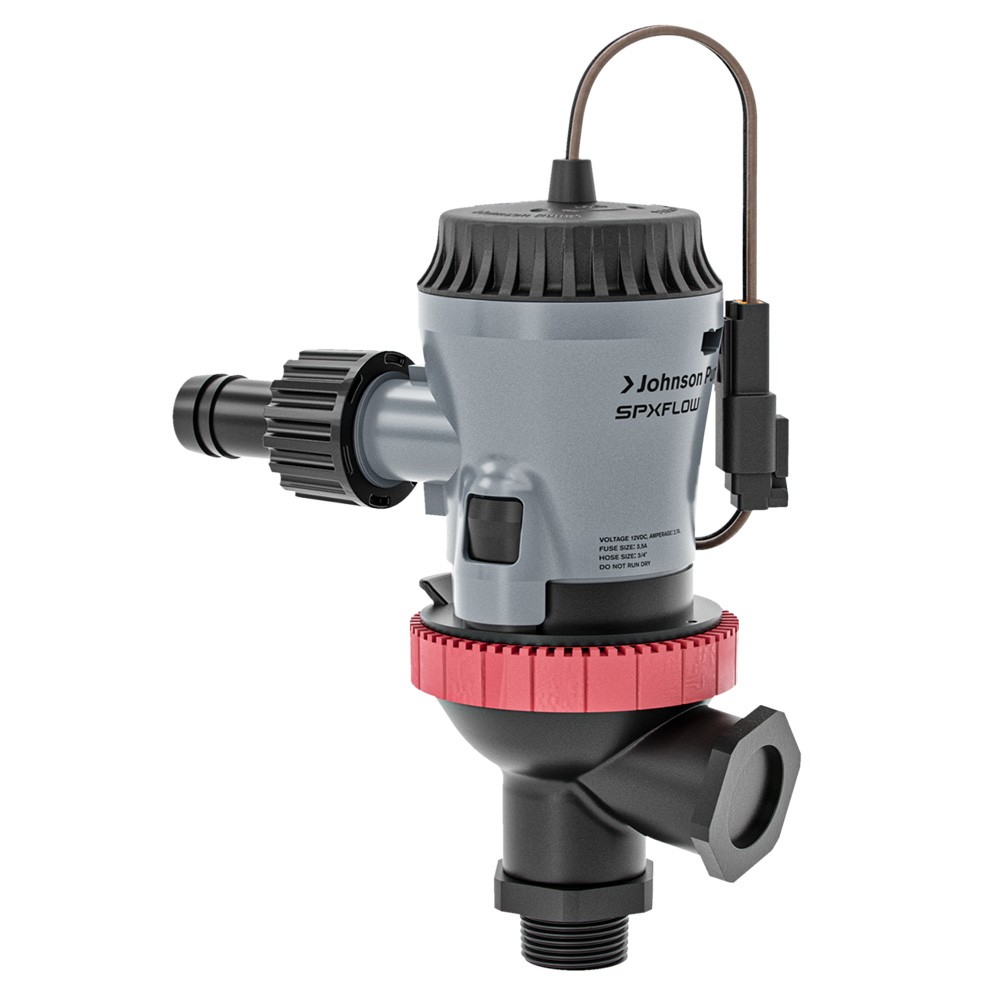 Johnson Pump 10-13649-01 Aqua O2 Twin Port 500 Gph Aerator Flex Mount 12V