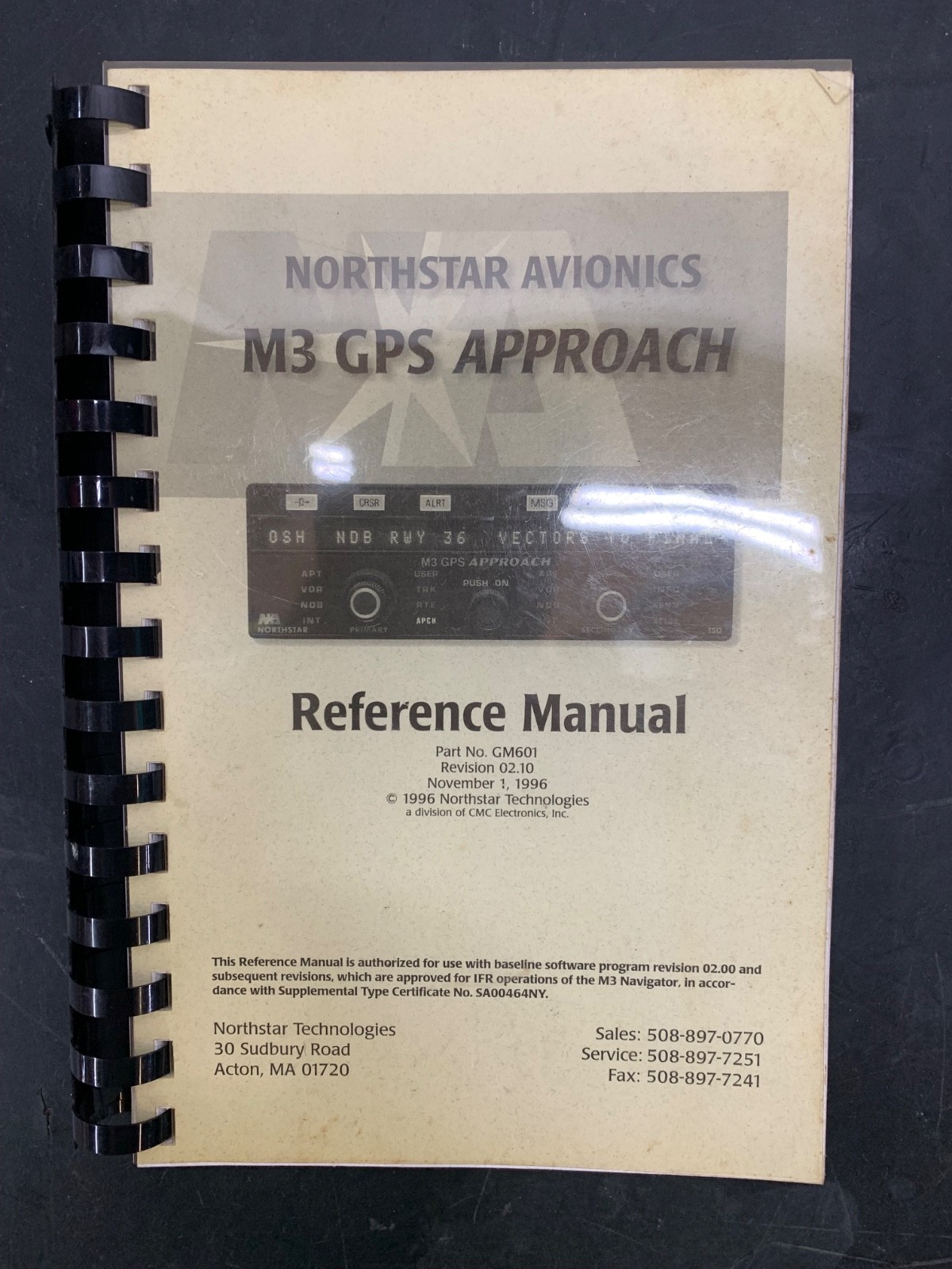 NorthStar M3 GPS Approach Reference Manual