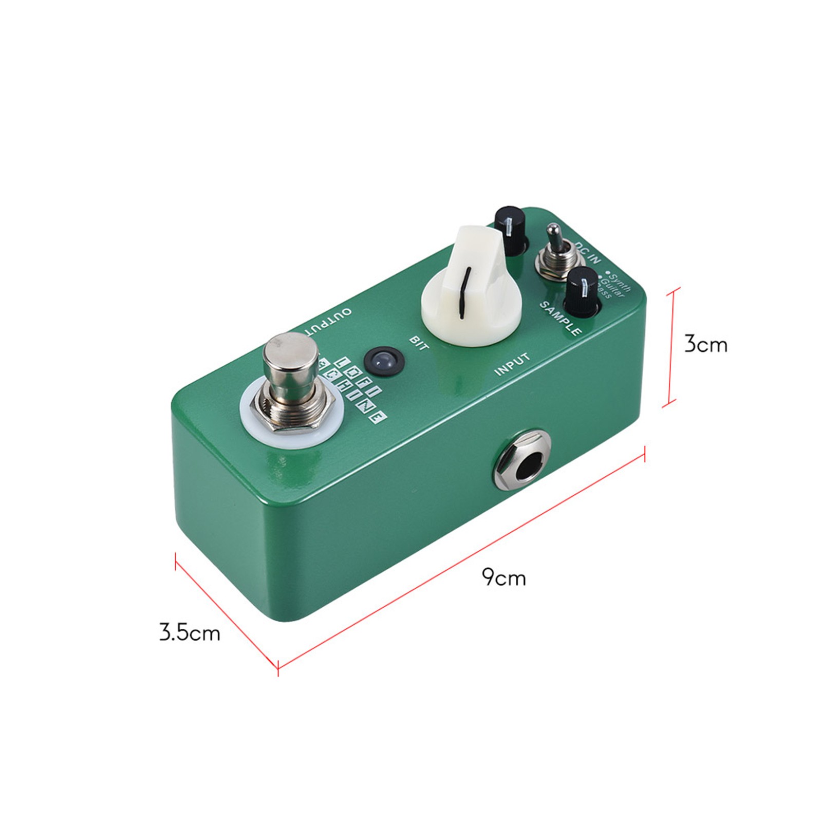 MOOER LOFI MACHINE Sample Reducing Guitar Effect Pedal 3 Modes True Bypass PQNS