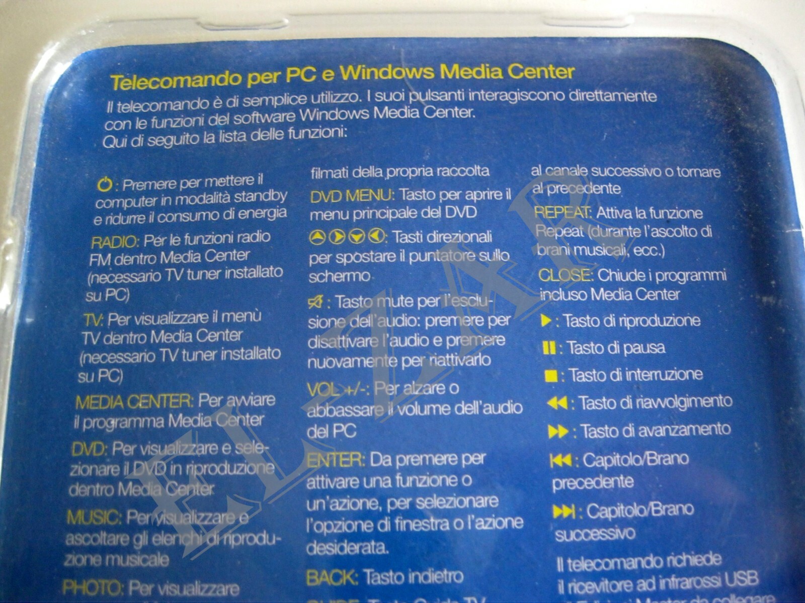 PC Remote Control + Infrared Receiver - New!
