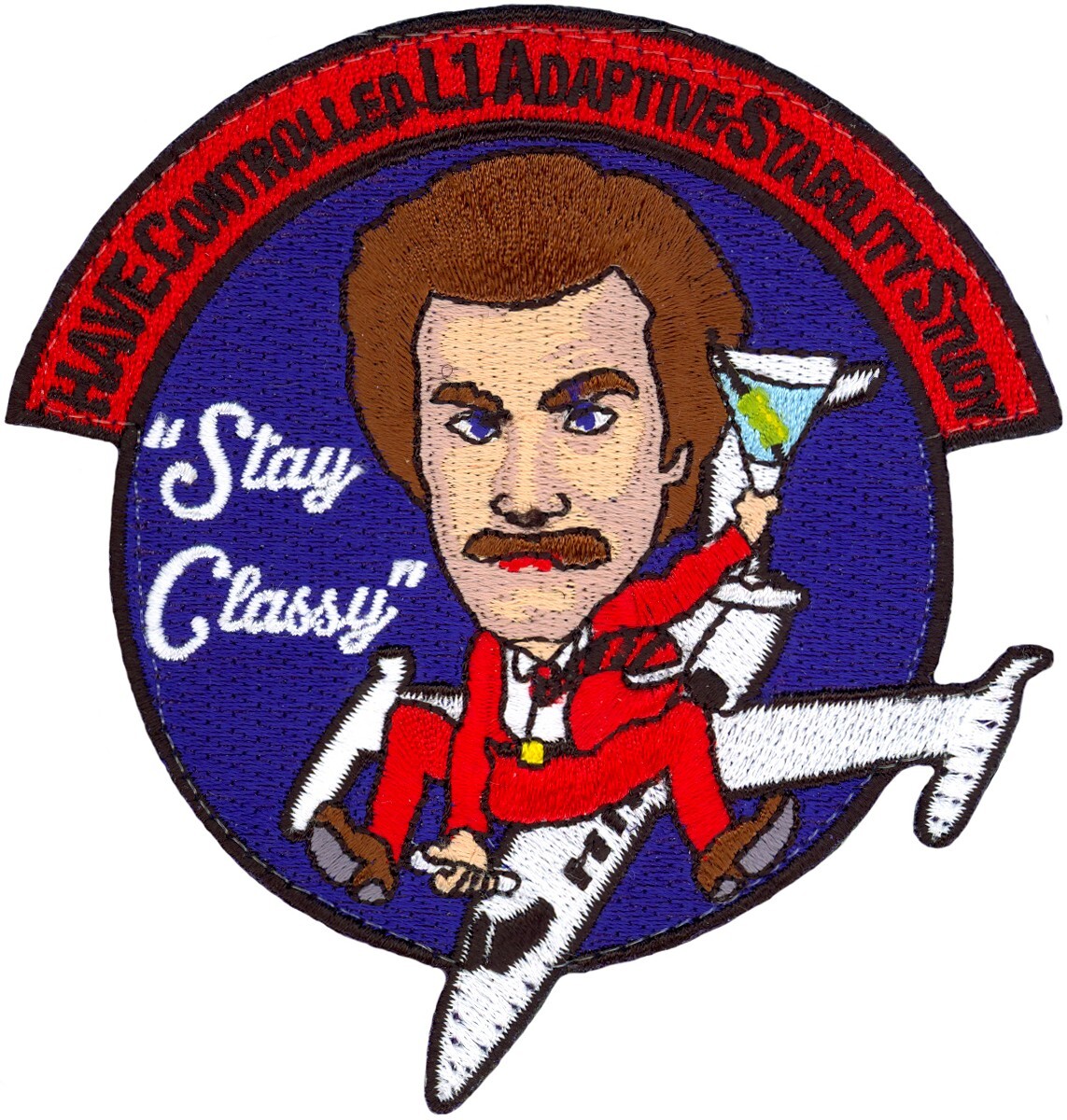 USAF TEST PILOT SCHOOL CLASS 2014 B  - STAY CLASSY  - PATCH