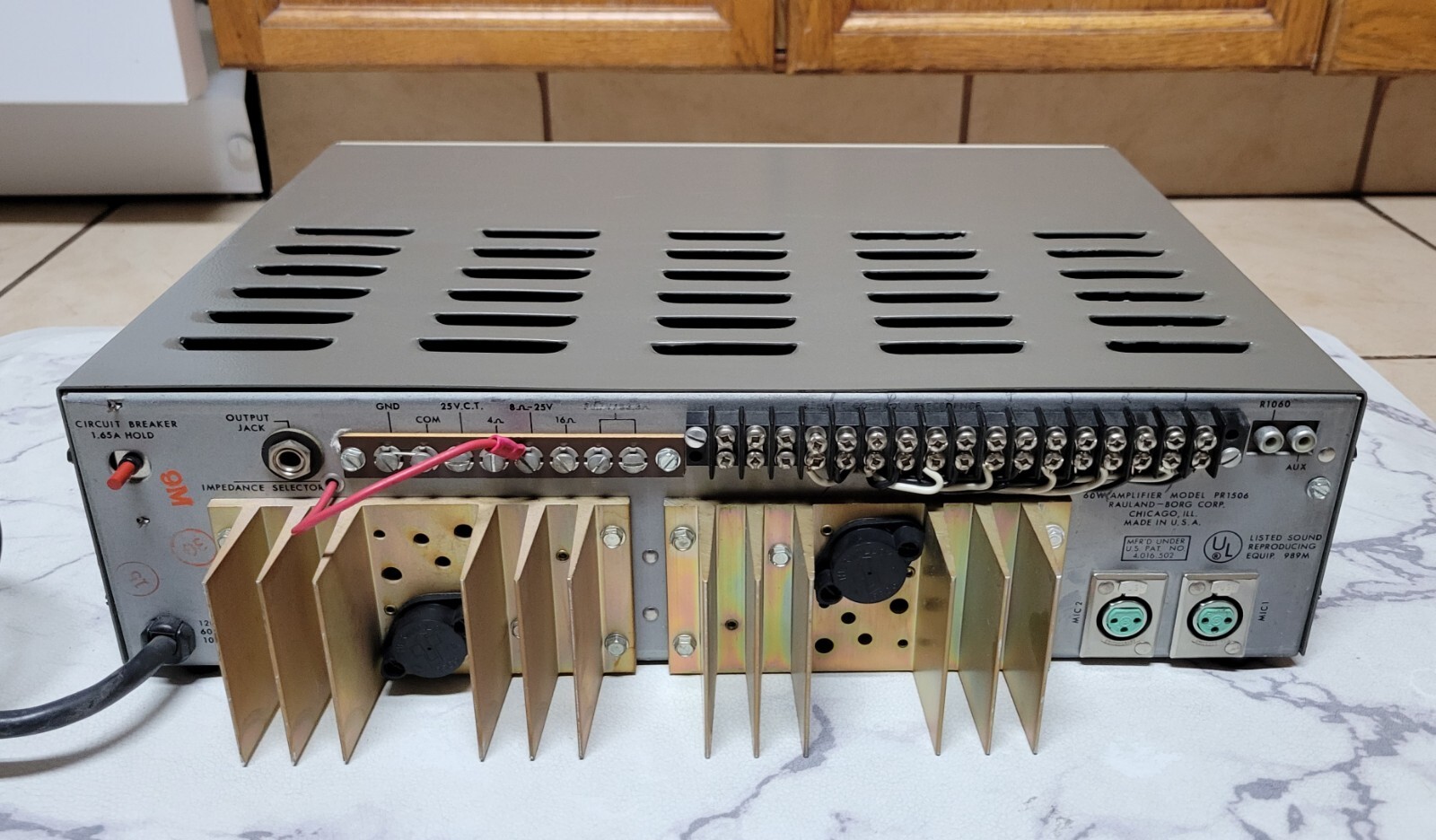 Rauland PR1506 Precedence Amplifier 60W
