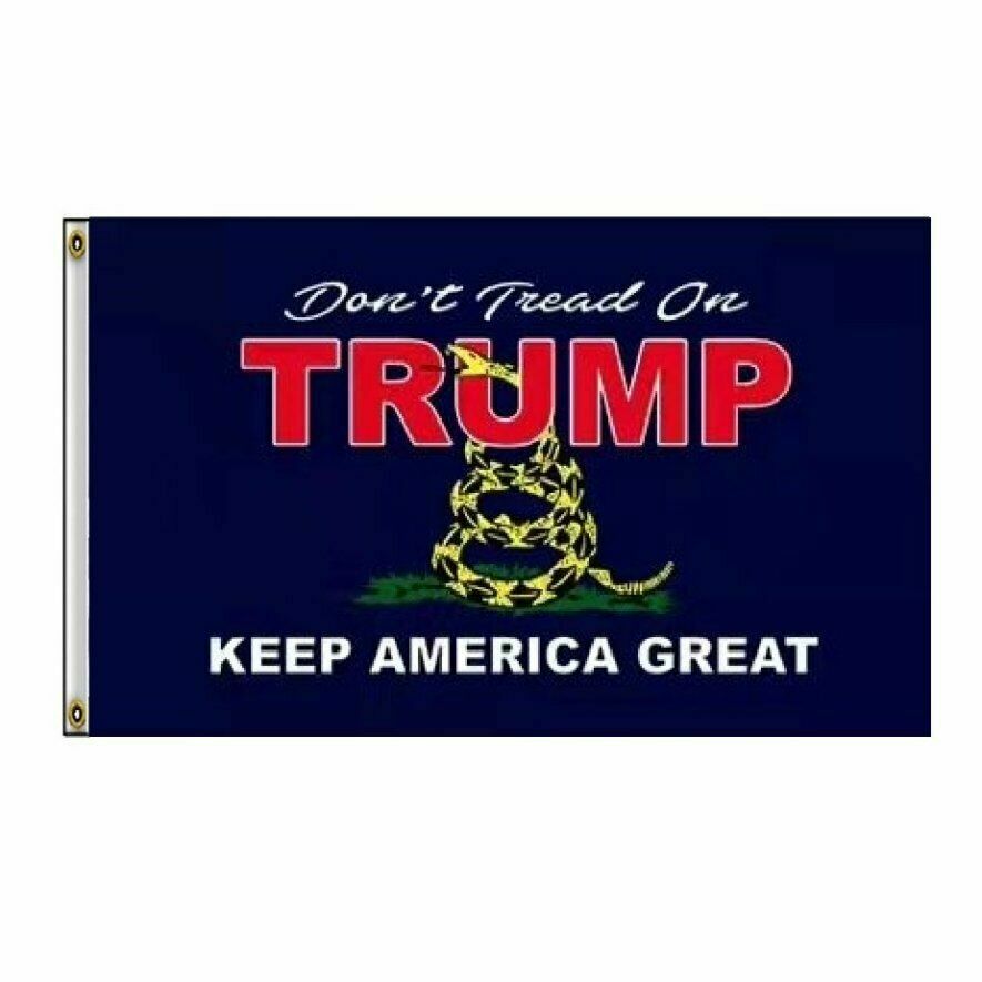 Don't Tread On Trump Keep America Great 3Ft x 5FT Flag