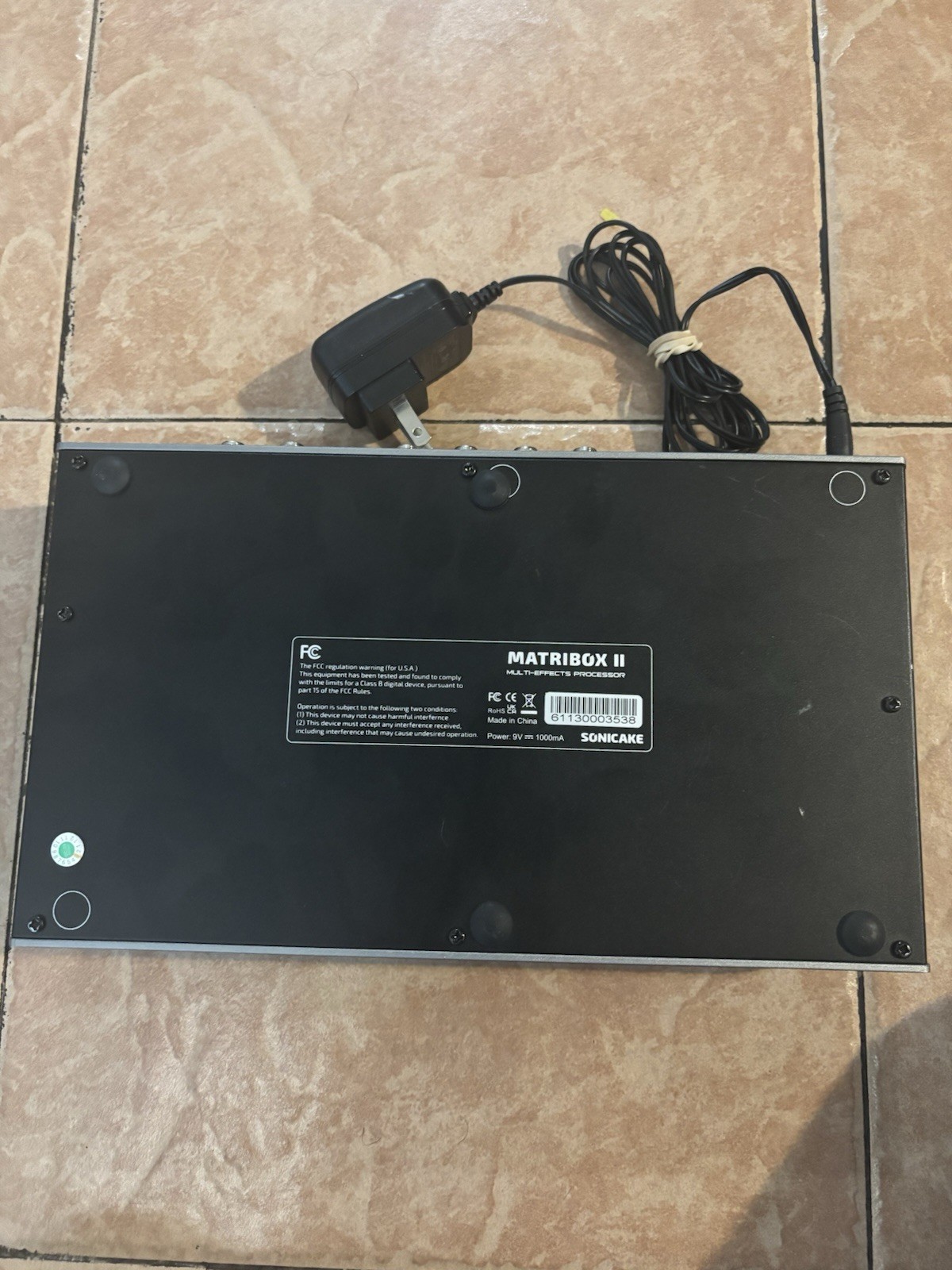 SONICAKE Matrixbox II Multi-Effects Processor Pedal USB