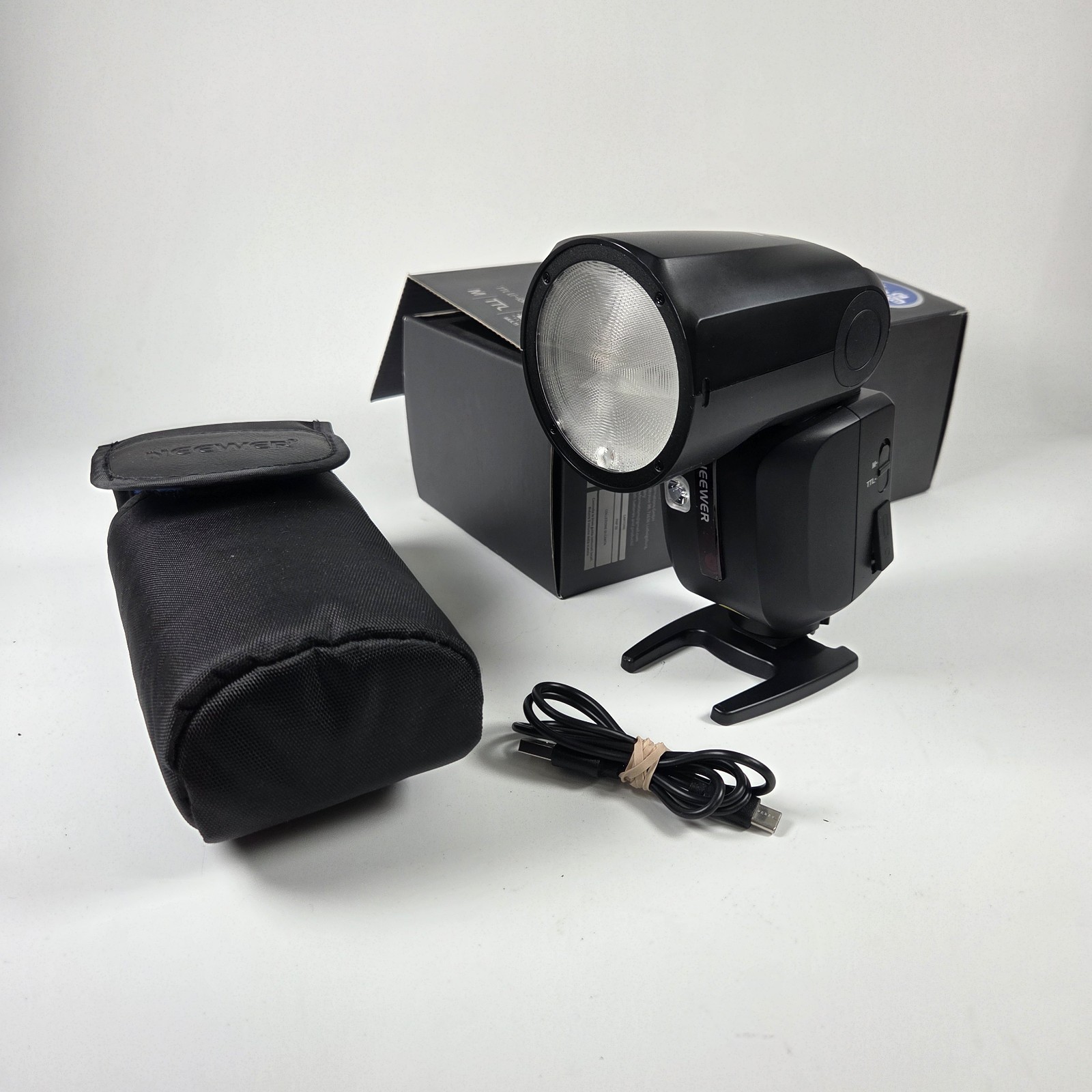 NEEWER Z2 Pro Z2PRO-C 2.4G TTL Round  Flash Light Speedlite Canon