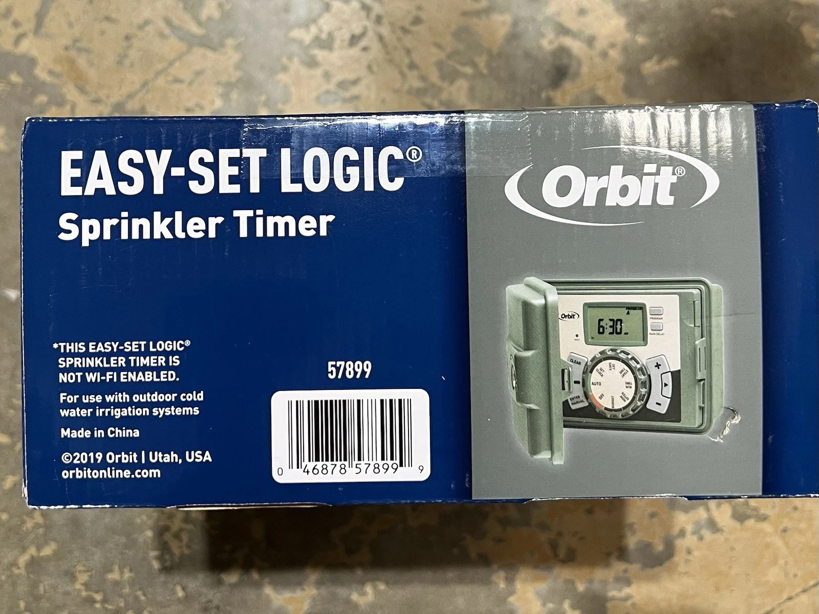 BRAND NEW Orbit 9-Zone Easy-Set Logic Dial Sprinkler Timer Model #57899