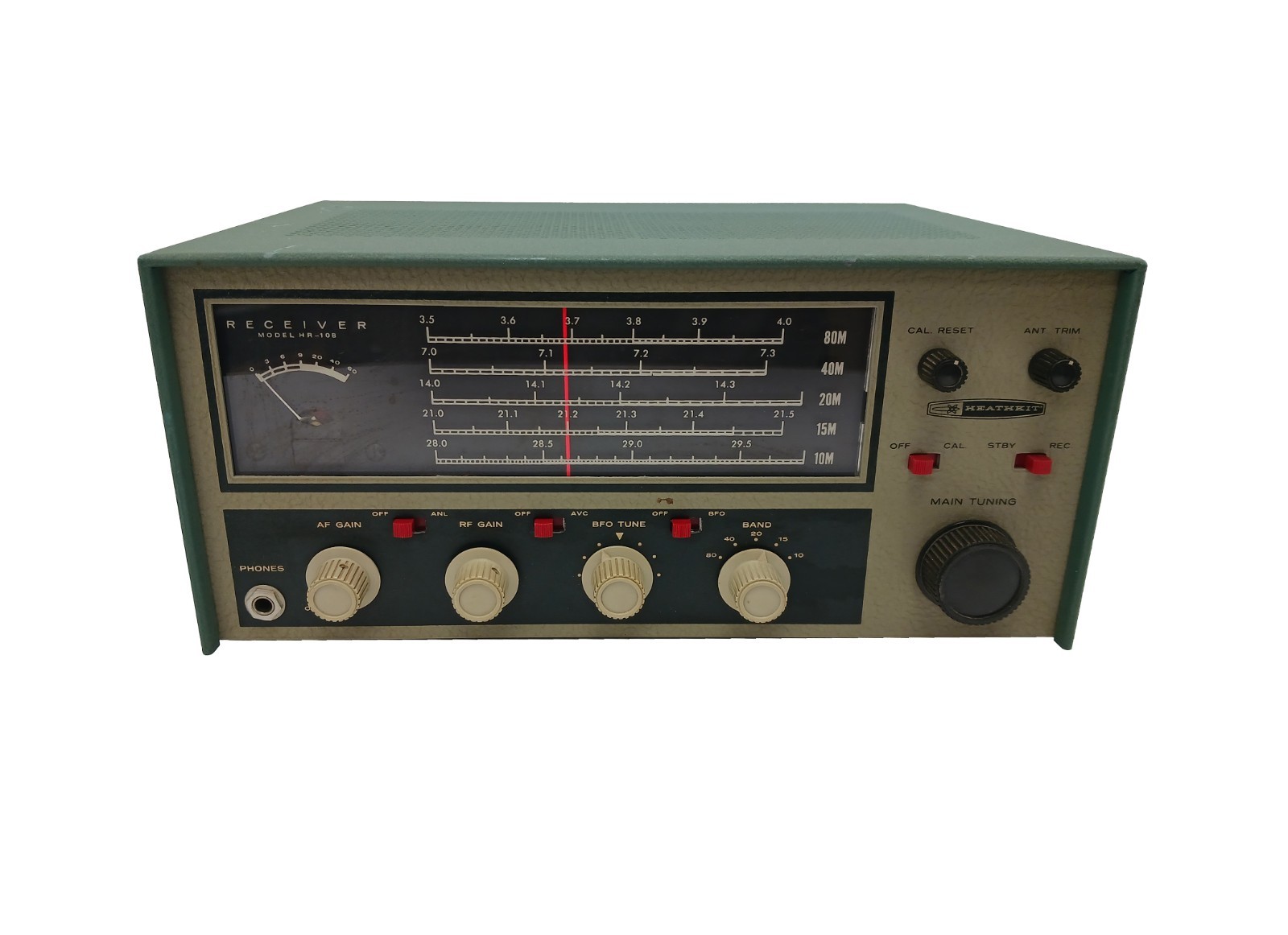 Heathkit HR-10B Ham Band Receiver Amateur Radio - Nice Shape - READ DESCRIPTION