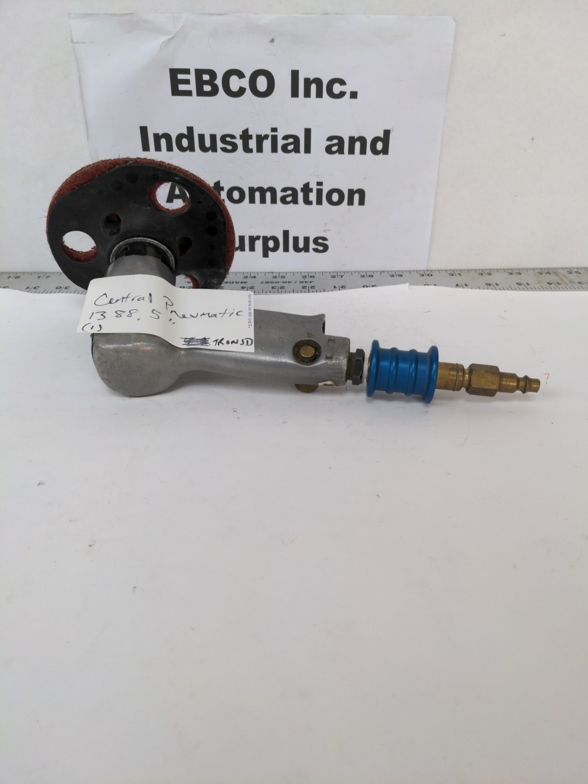 CENTRAL PNEUMATIC HIGH SPEED AIR SANDER 5", 1388