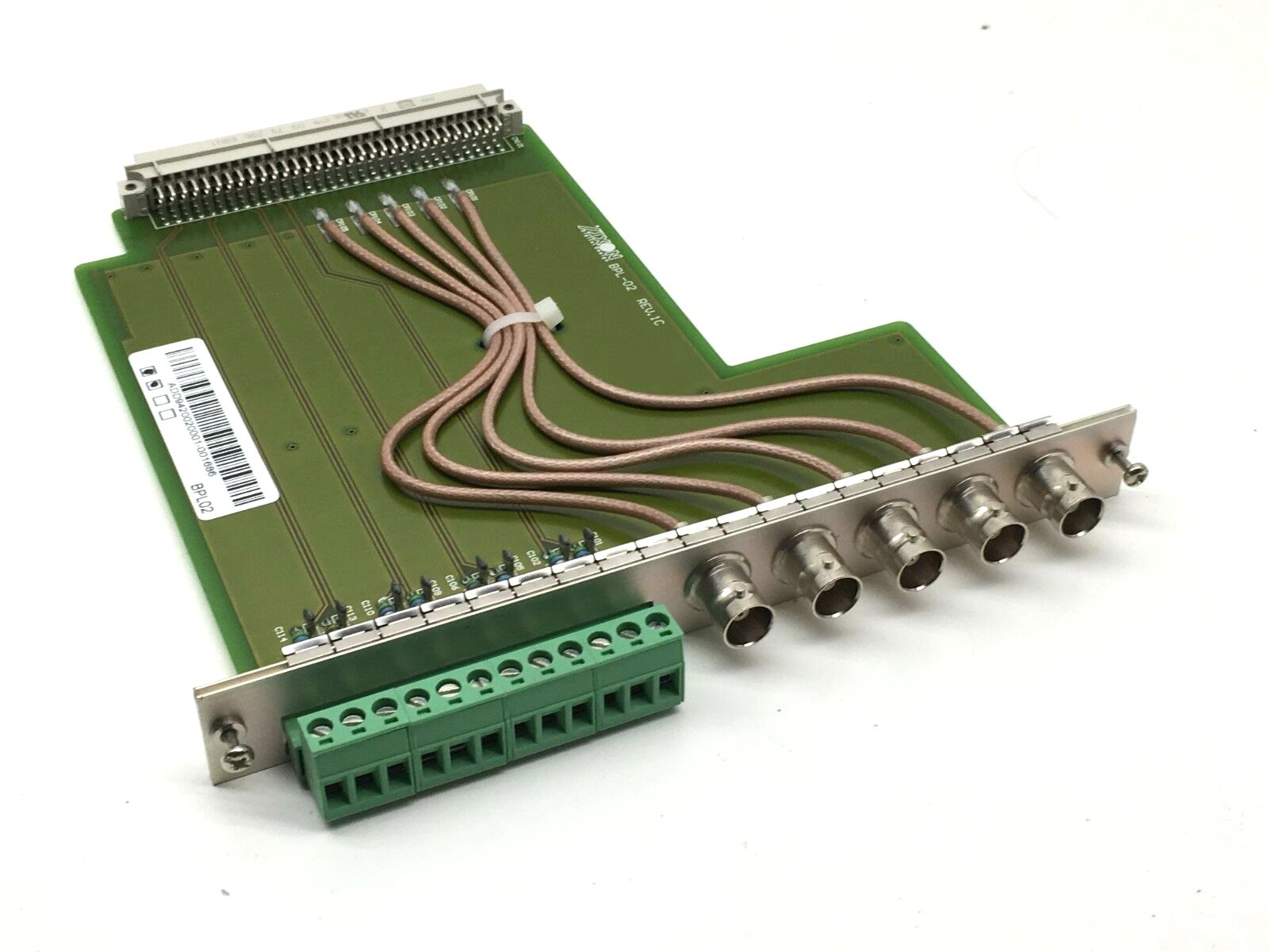 Axon BPL02 Card I/O panel for DAS24