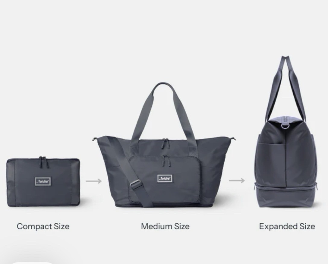 The Foldie® Travel Bag Grey