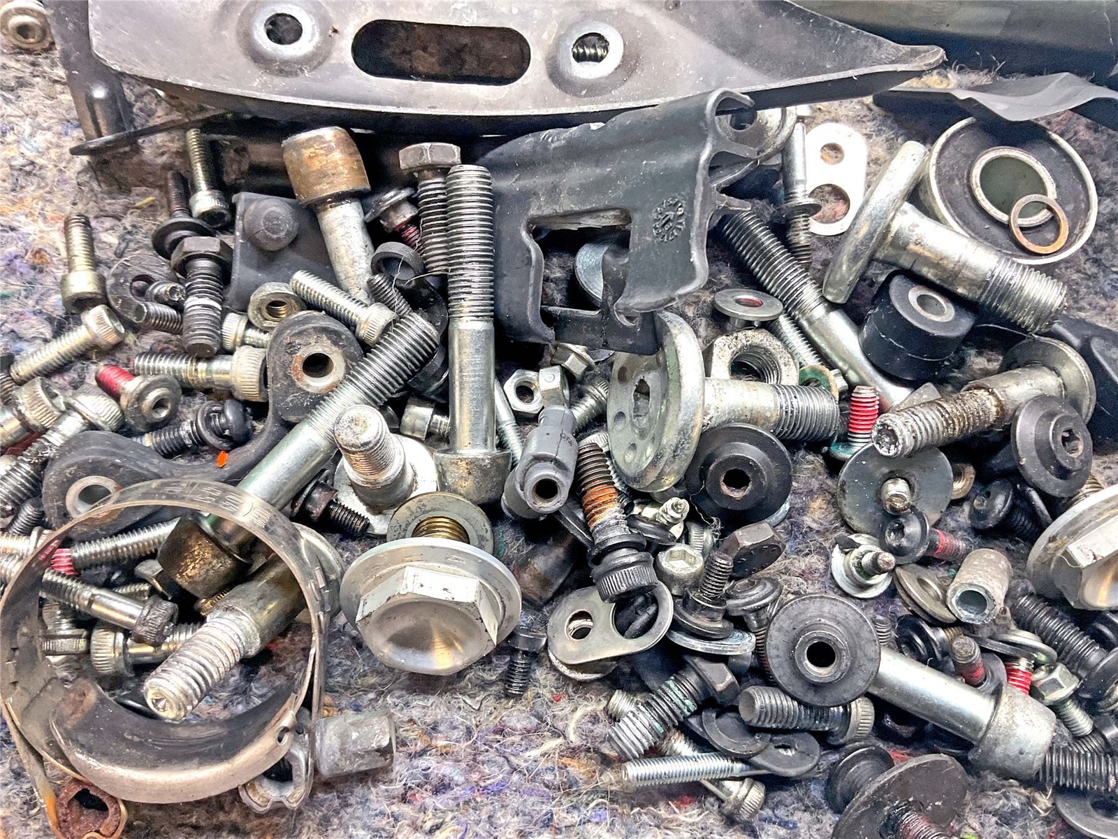 2014 Ducati Monster 696 Assorted Nuts, Bolts & Fixings
