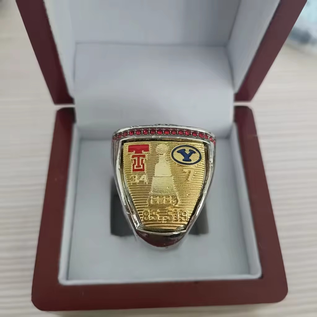 Texas Tech Big 12 Championship Commorative Ring