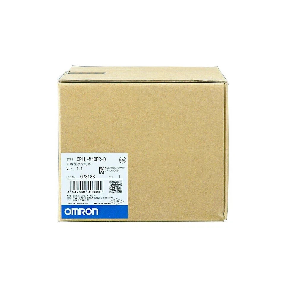 2 years warranty New In Box Omron PLC CP1L-EM40DR-D CP1LEM40DRD