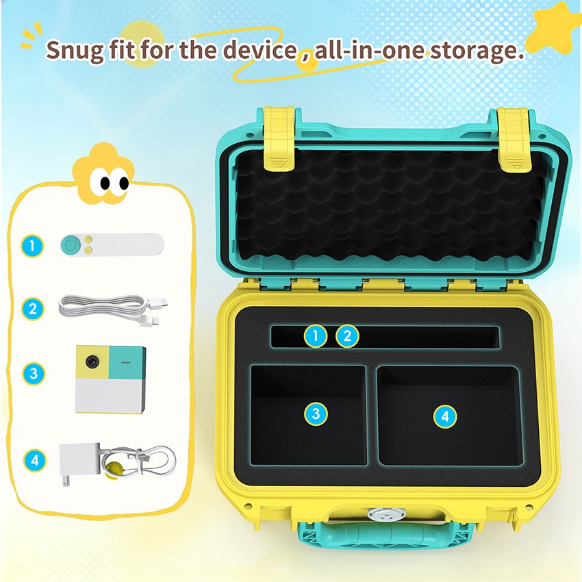 For Nex Playground Waterproof Box Hard-Shell Storage Case Storage Box