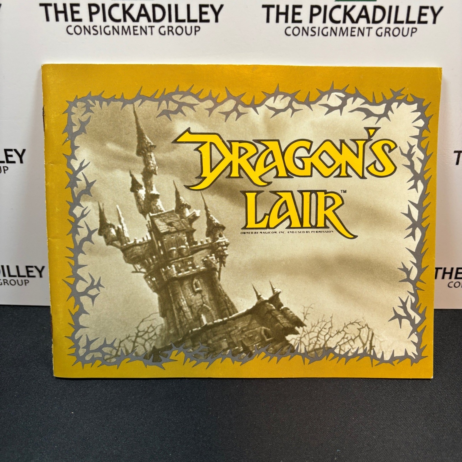 Dragon's Lair Guidebook 1984 Coleco Adam Game Manual Book Instructions Booklet
