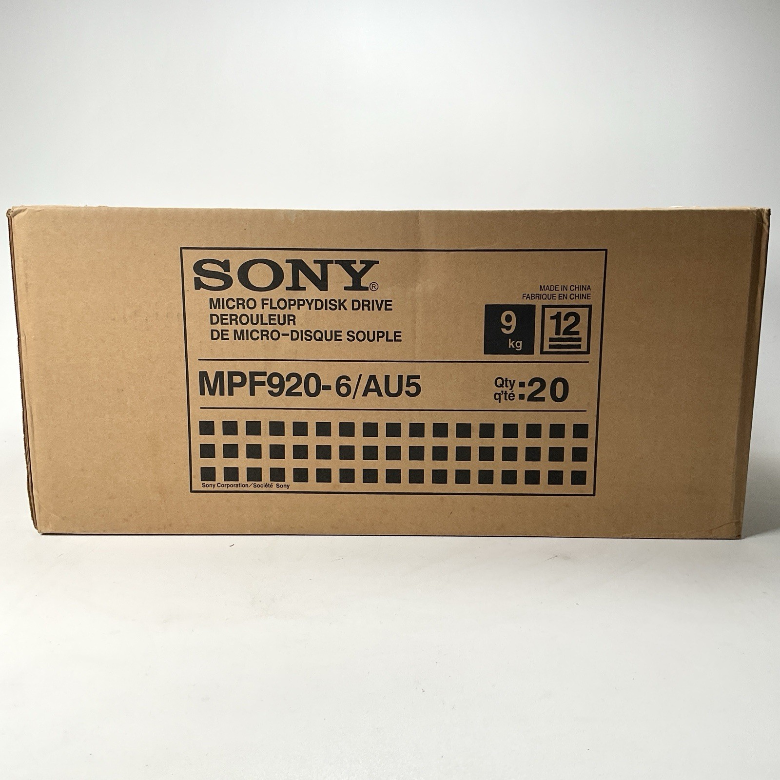 Sony Micro Floppy Disk Drive MPF920-6 AU5 Qty 20 Vintage Computing New Sealed