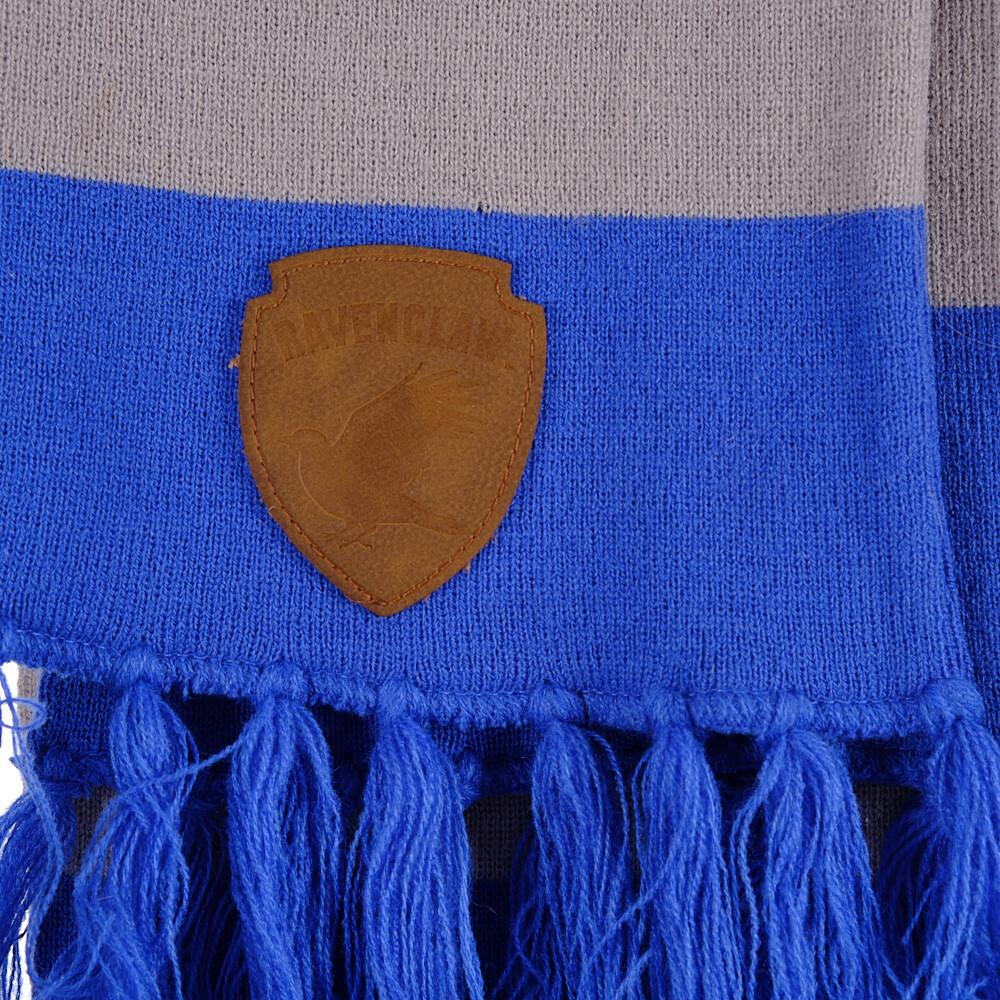 Harry Potter Wizarding World Blue Gray Scarf NWT