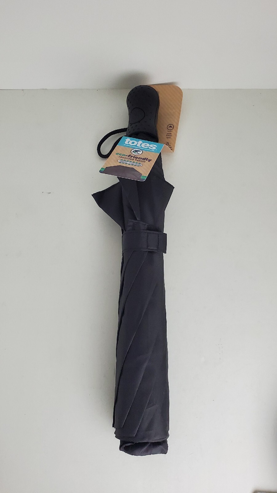 Totes Recycled Canopy Auto Open Umbrella - New - Free Ship