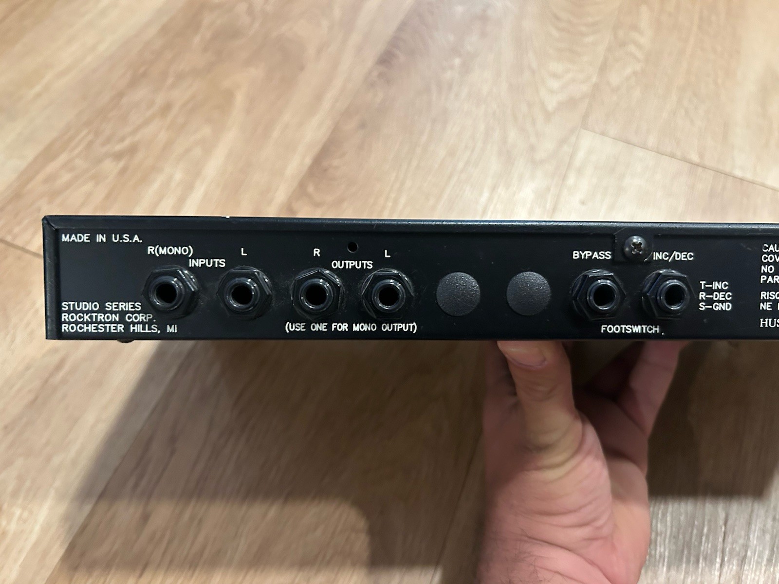 Rocktron Intelliflex 24-Bit Intelligent Effects Processor Triple Converter