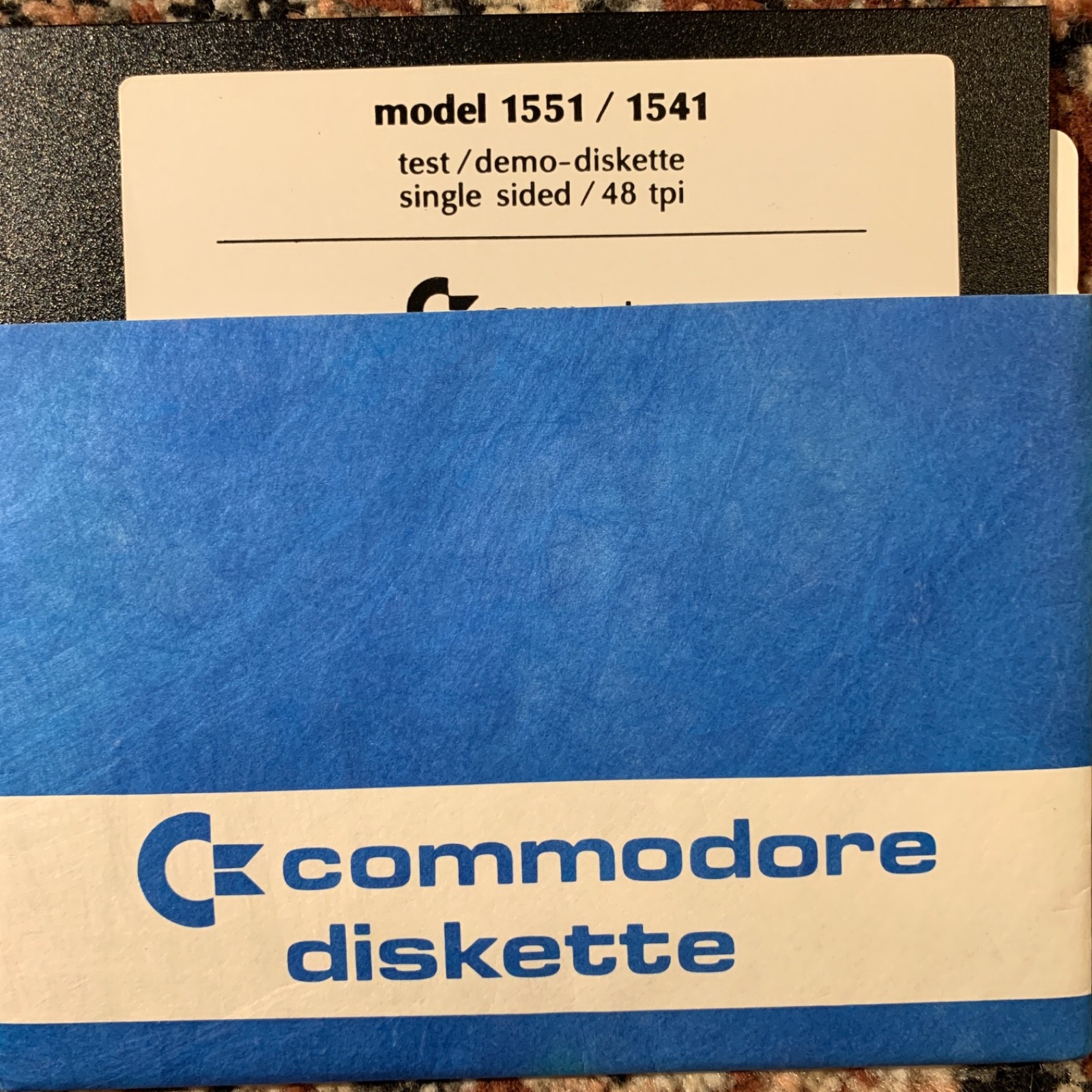 Commodore 64 Model 1541 / 1551 Test / Demo-Diskette + GEOS System Back-up Disk