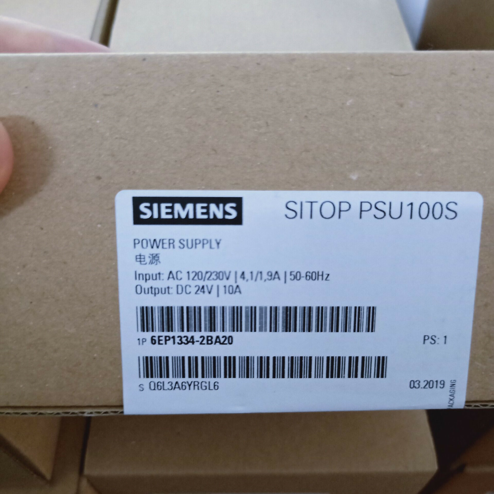 1PC New Siemens 6EP1334-2BA20 Power Supply Module 6EP13342BA20 Free Shipping