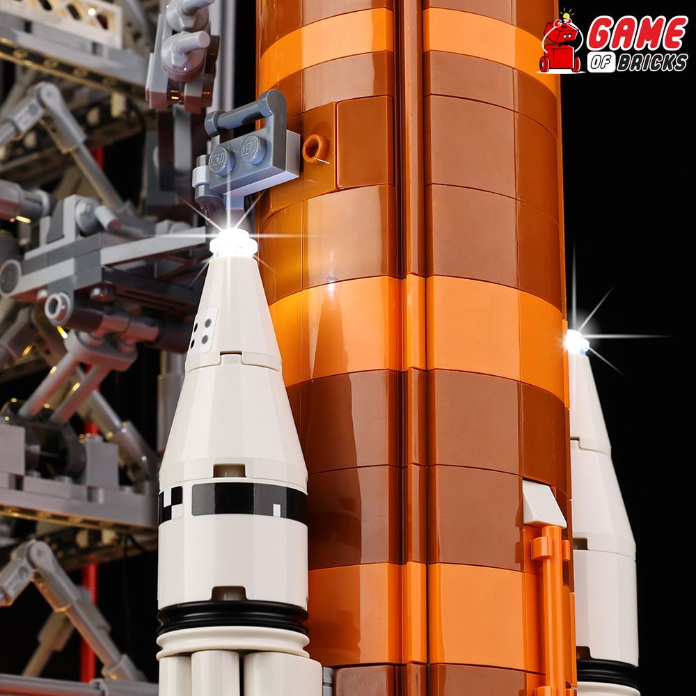 LED Light Kit for LEGO® NASA Artemis Space Launch System 10341 (Remote + Sound)