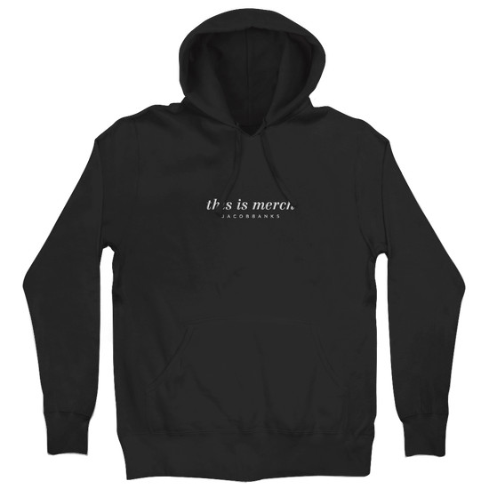 JACOB BANKS JB THIS IS MERCH PULLOVER HOODY