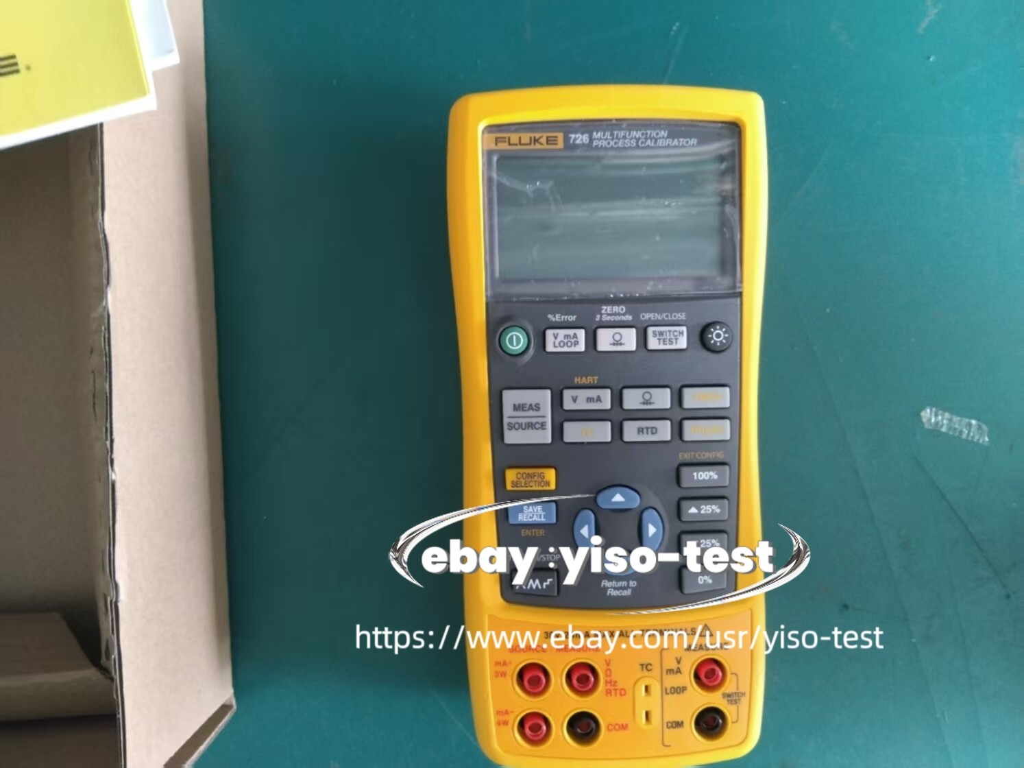 Fluke 726 Precision Multifunction Process Calibrator/ Good function #$