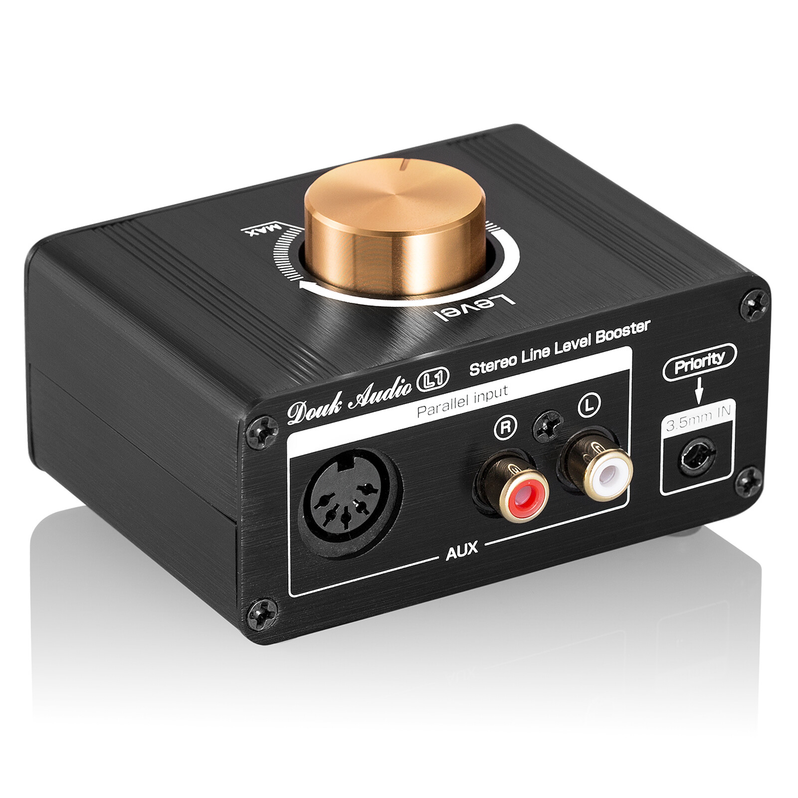 Douk Audio L1 Stereo Line Pre-Amplifier Level Booster for MP3, iPad, iPhone