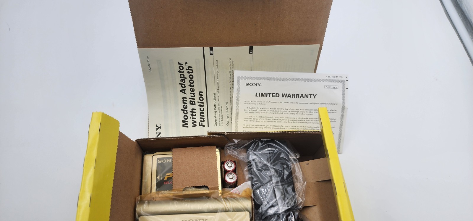 Sony BTA-NW1 Modem Adaptor with Bluetooth Function New Open Box