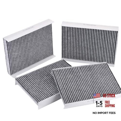 4PCS P606555 Cabin Air Filter with Activated Carbon | Compatible with Volvo