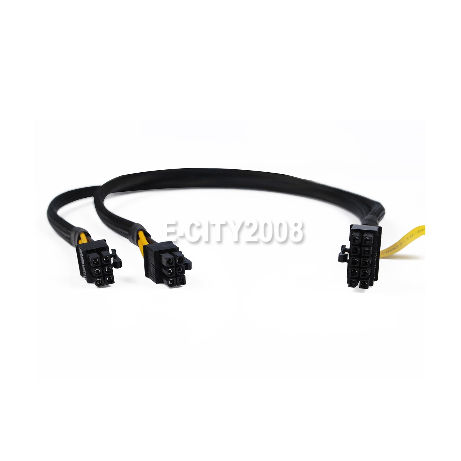 10pin to 6+6pin GPU Graphics Card Modification Cable For HP DL580 G7 G8 G9 50cm