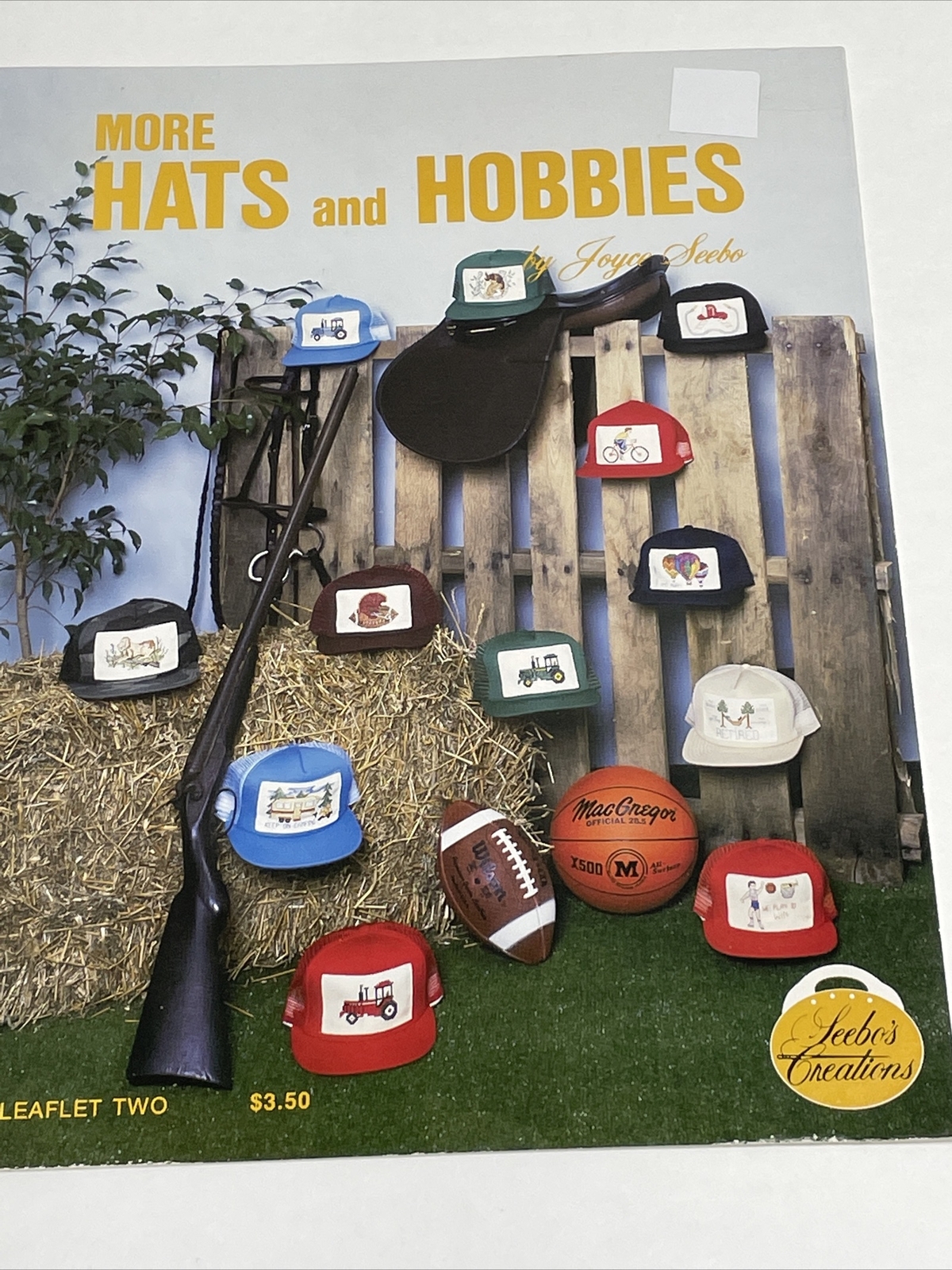 Seebos Creations More Hats & Hobbies Leaflet Two Cross Stitch Pattern