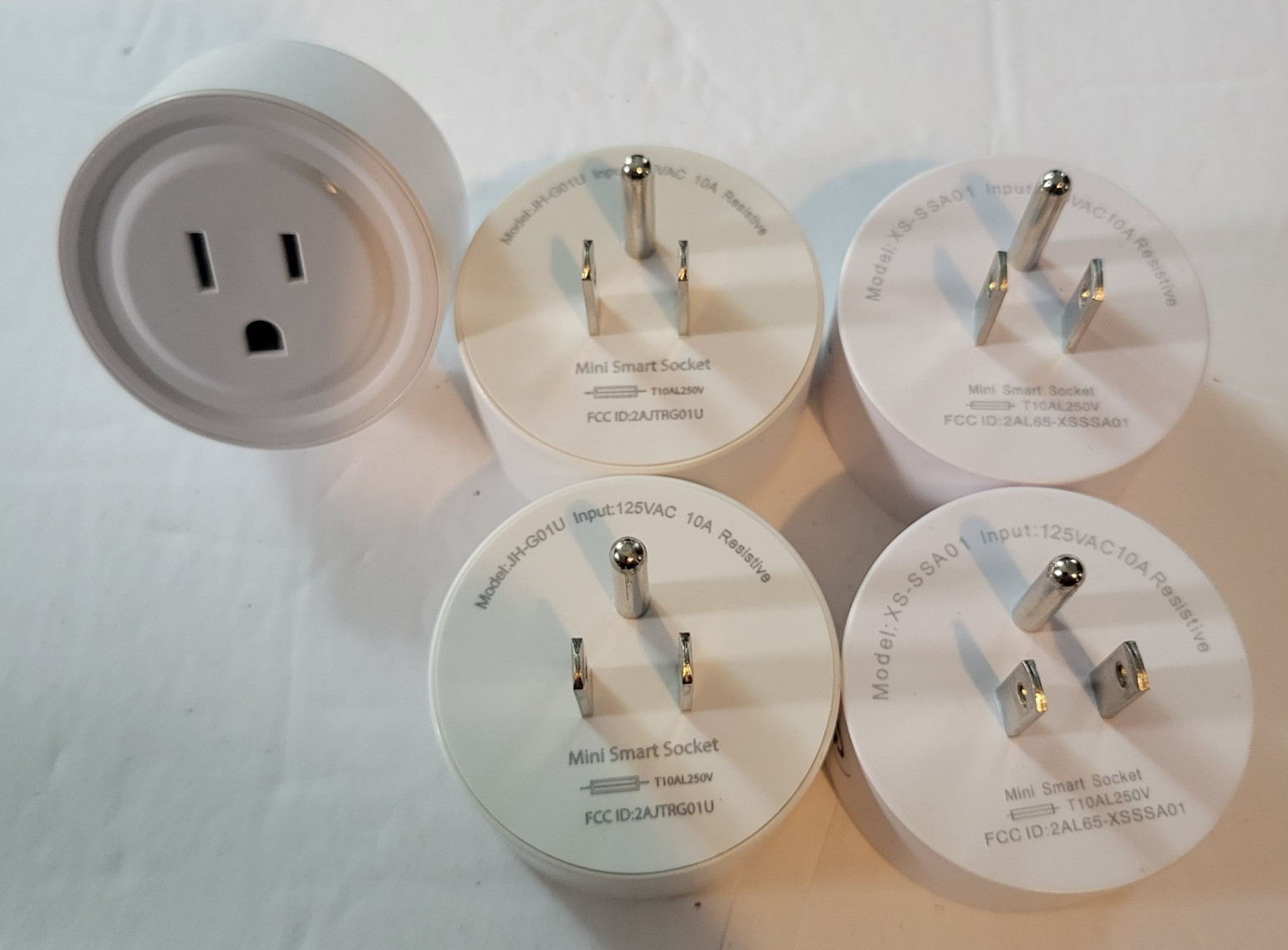 ⭐️⭐️⭐️⭐️⭐️ NEW Mini Smart Plug Socket Outlet XS-SSA01 WiFi Alexa Google - 5 Pack