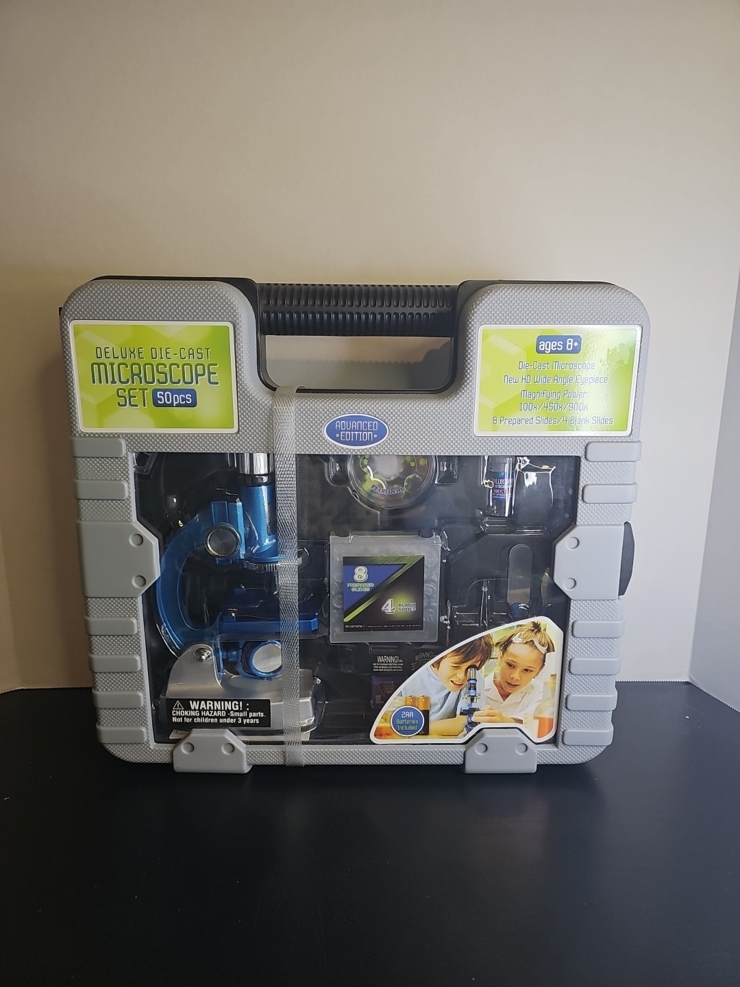 Deluxe Die Cast Microscope  Set 50 Pcs Brand New R1